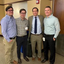 Dr. Damian Garcher, Dr. Zane Giffen, Dr. Seth Willen, Dr. Joshua Harbert